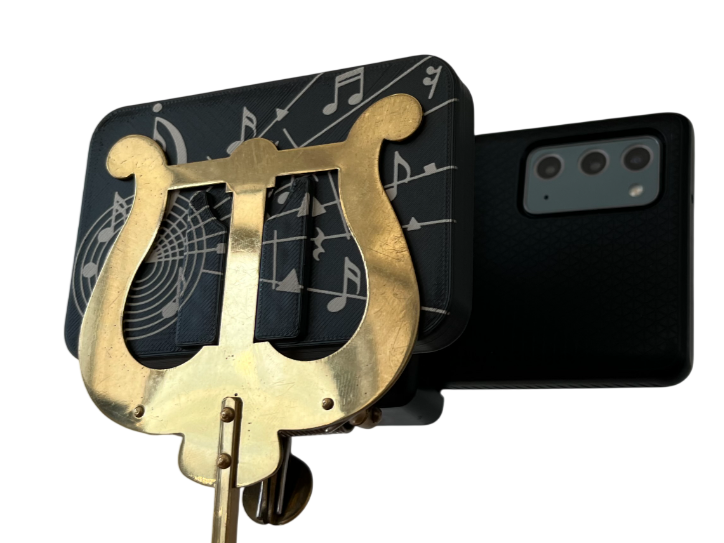 Support grande pince monté