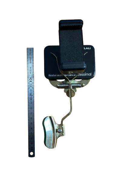 Support grande pince avec règle