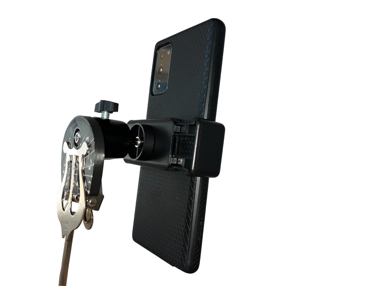 Support petite pince vue arrière