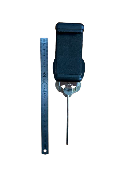 Support petite pince avec règle